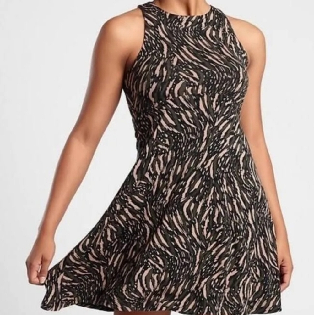 Athleta Thera Printed Santorini Dress LP